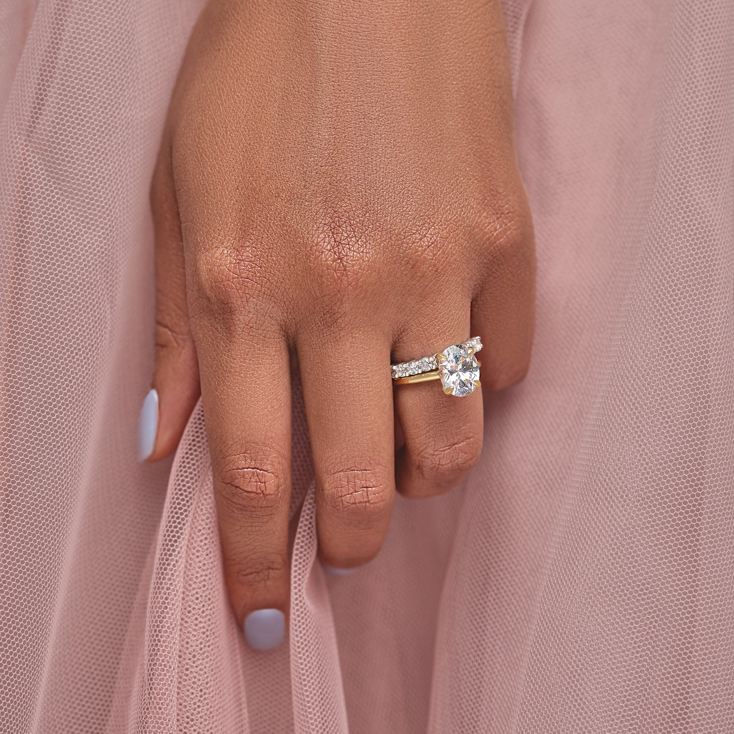 Diamond Anniversary Band | VS / Colorless / 10 Excellent Round Lab-grown Diamonds / 14K