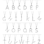 Diamond Initial Necklace