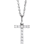Diamond Initial Necklace