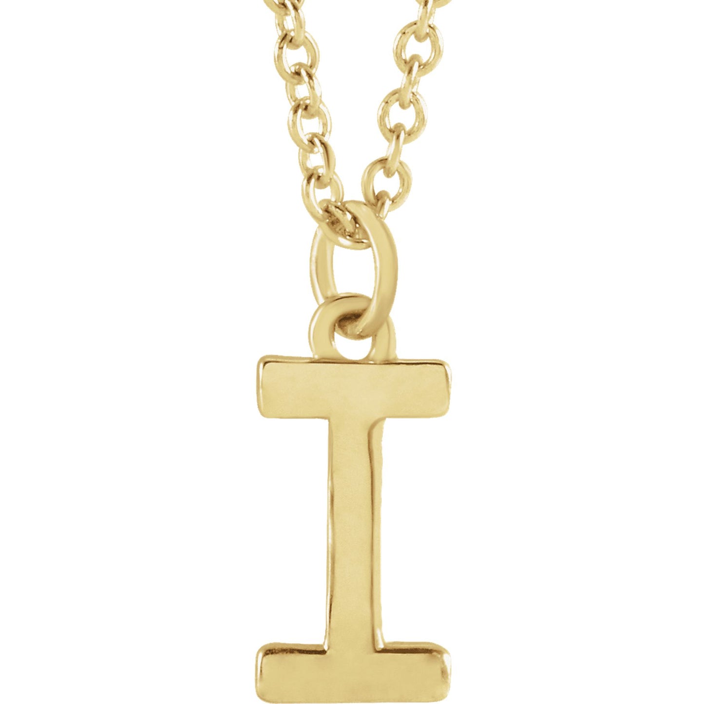 Initial Dangle Necklace