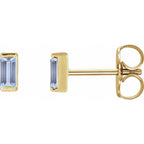 Channel-Set Earrings