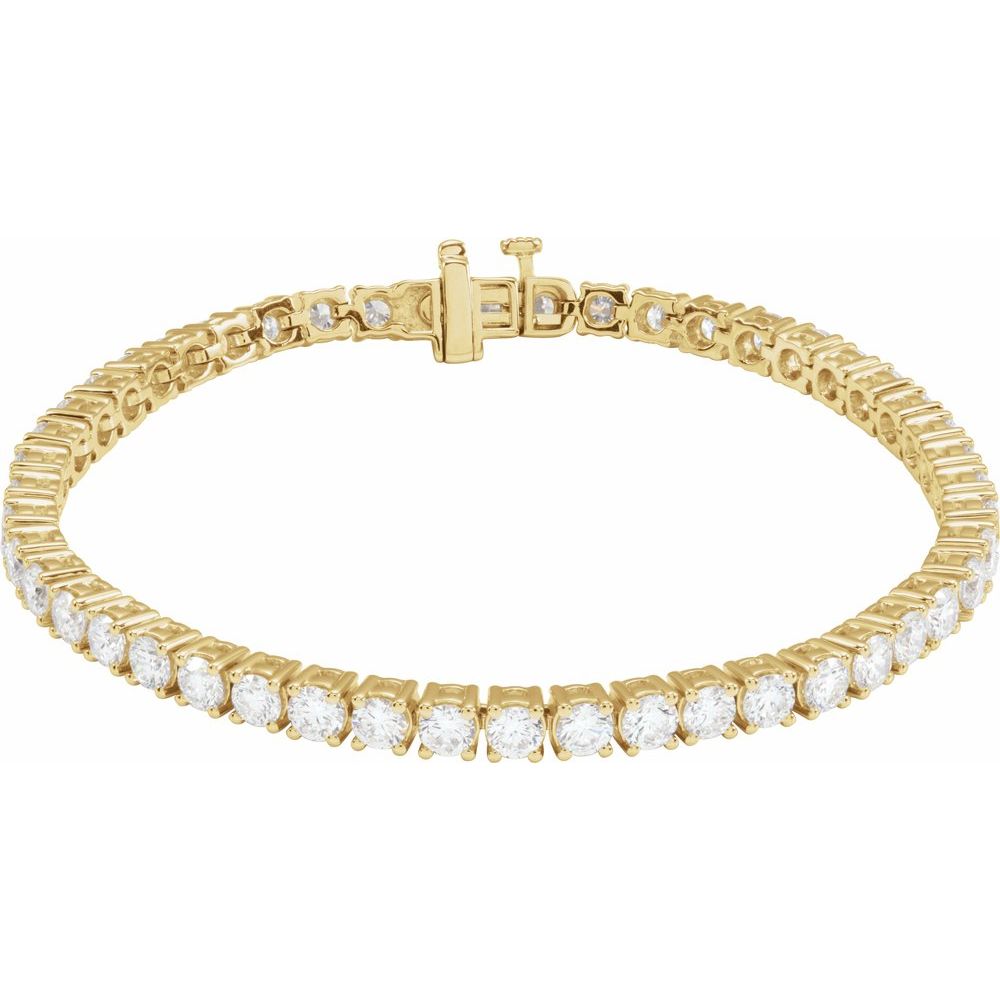 Diamond Tennis Bracelet | VS / Colorless / Excellent Round Lab-grown Diamonds / 14K