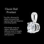 Diamond Solitaire Pendant