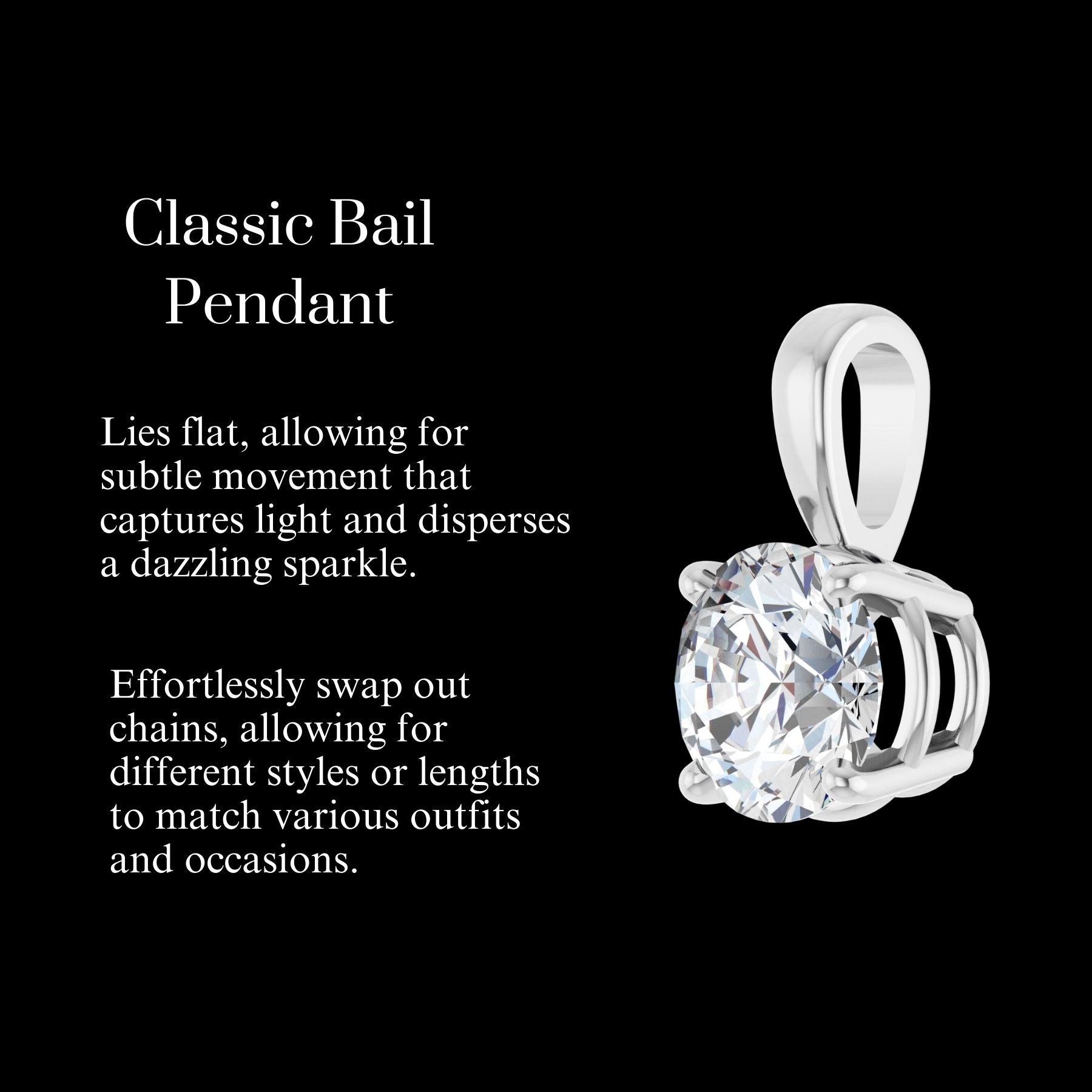 Diamond Solitaire Pendant
