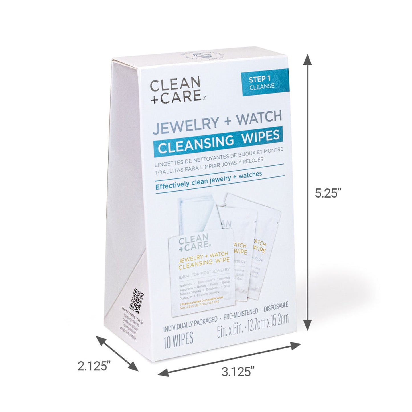 JEWELRY + WATCH CLEANSING WIPES