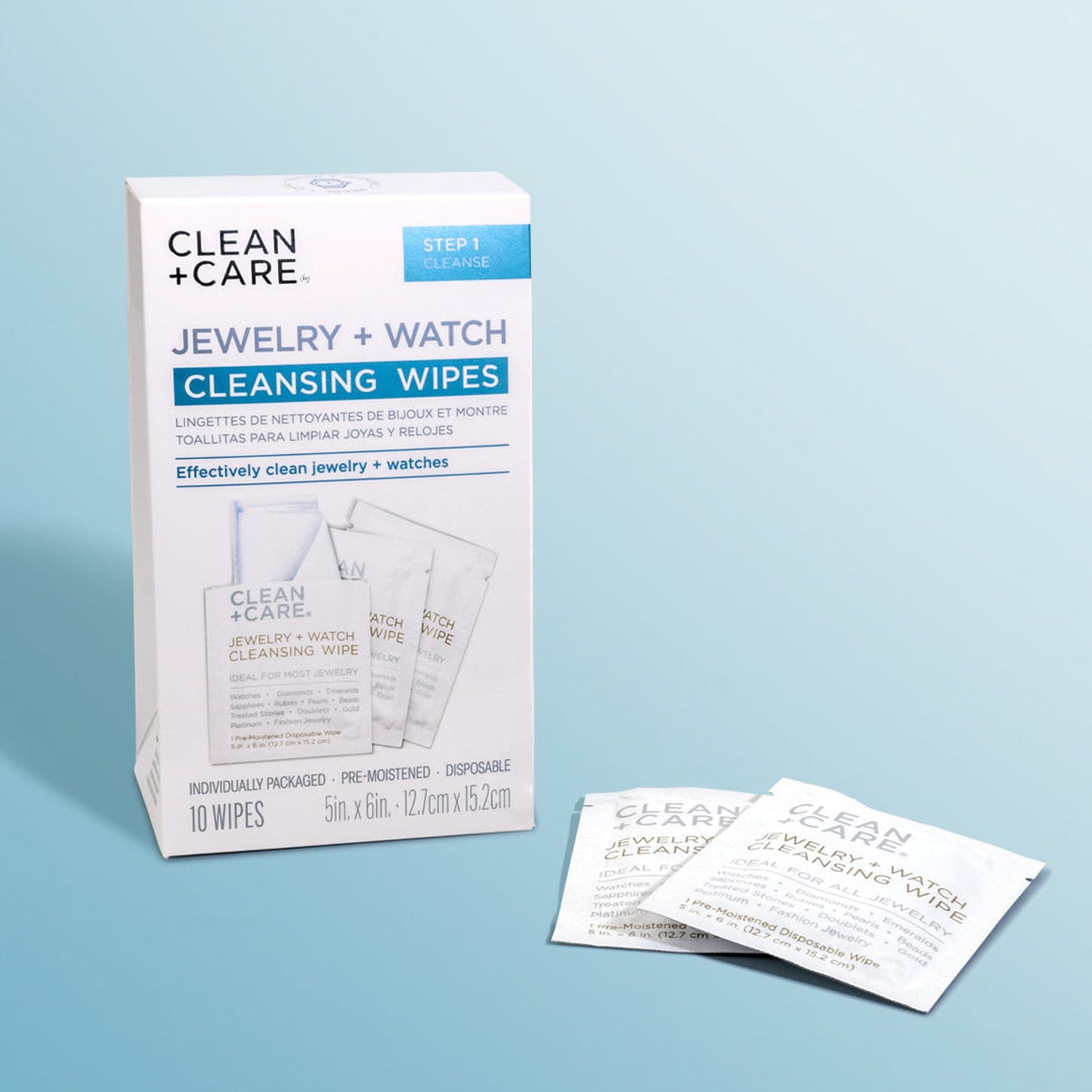 JEWELRY + WATCH CLEANSING WIPES