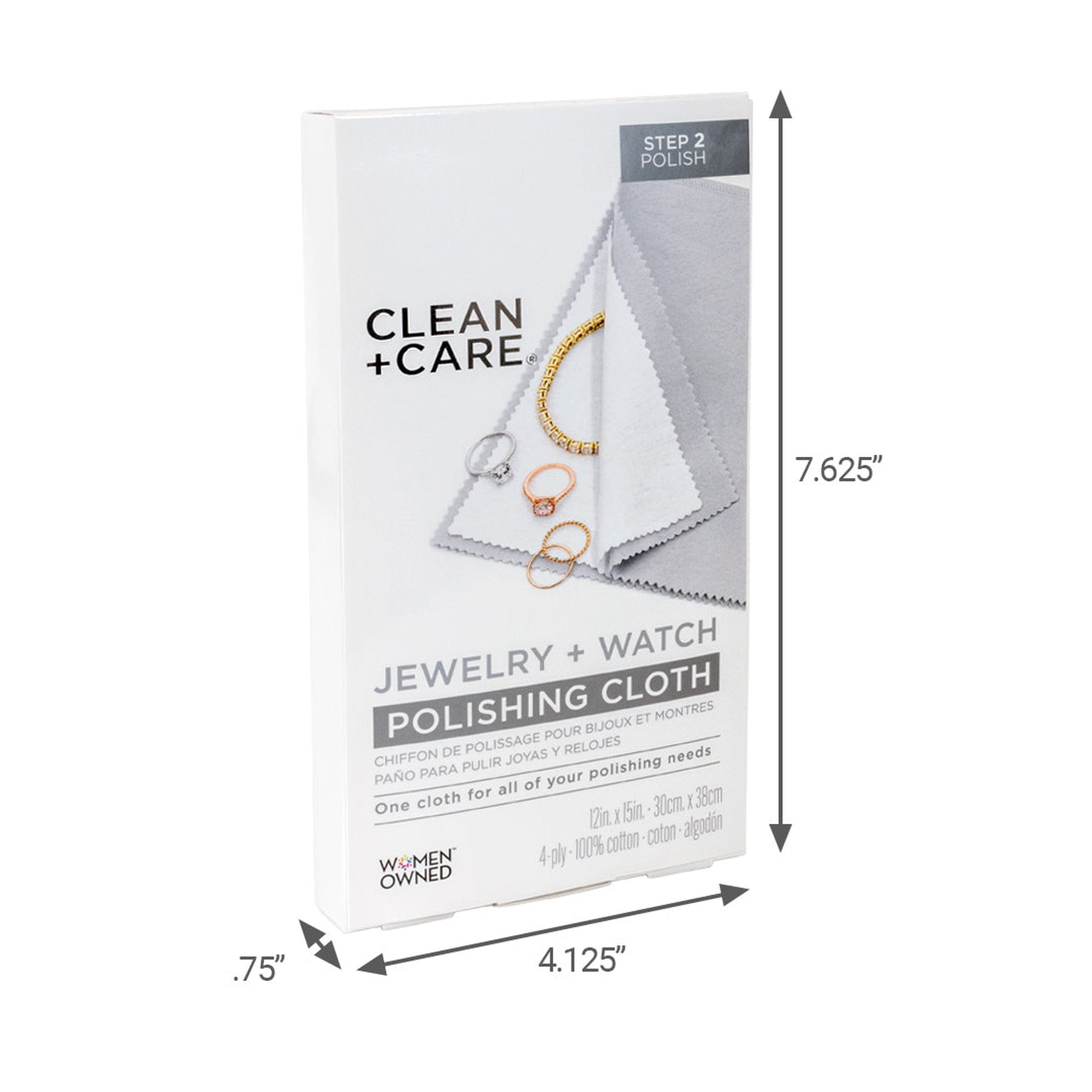 JEWELRY + WATCH POLISHING CLOTH