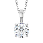 Diamond Solitaire Pendant
