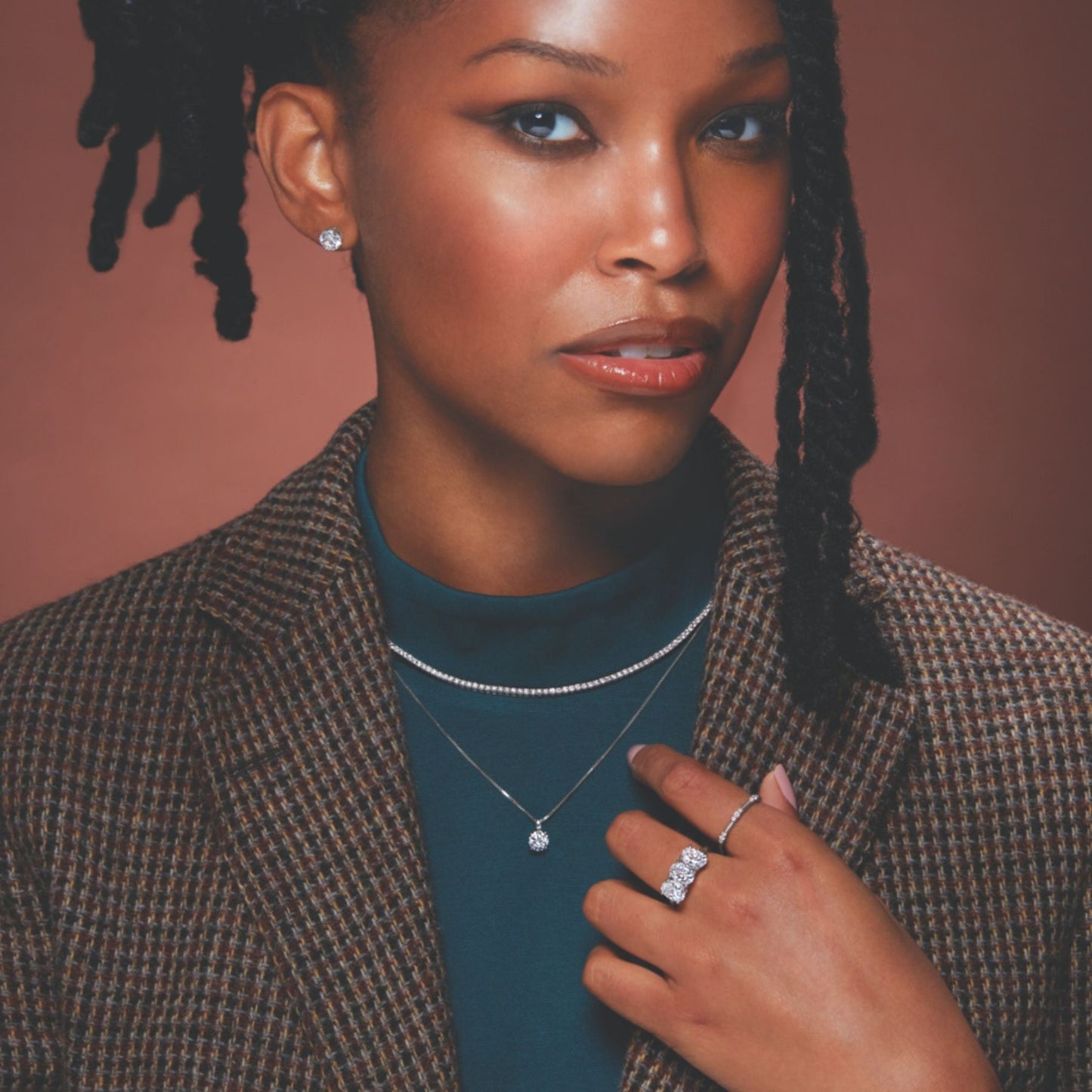 Diamond Solitaire Pendant